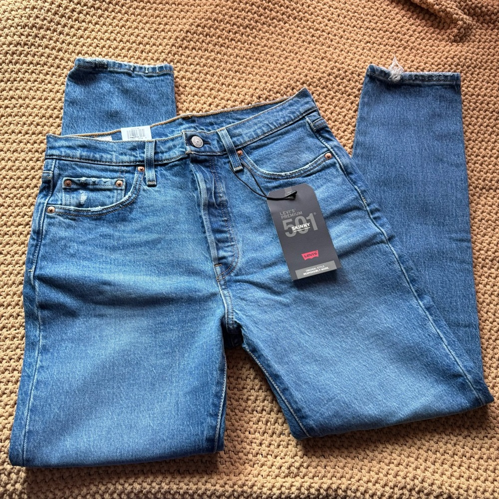 Levi’s 501 skinny jeans
